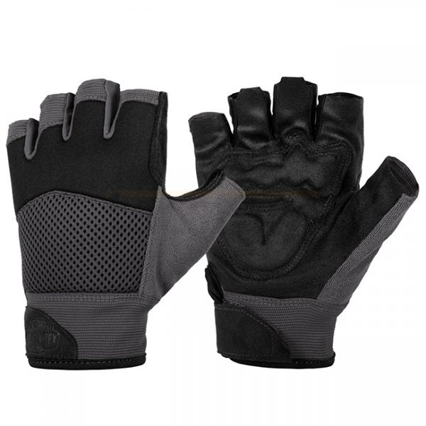 Helikon-Tex Half Finger Mk2 Gloves - Black / Shadow Grey B - L