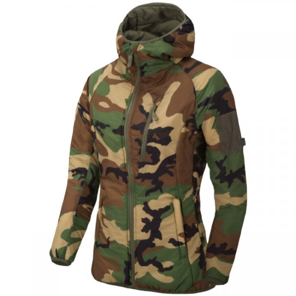 Helikon-Tex Women's Wolfhound Hoodie Jacket - US Woodland - XS