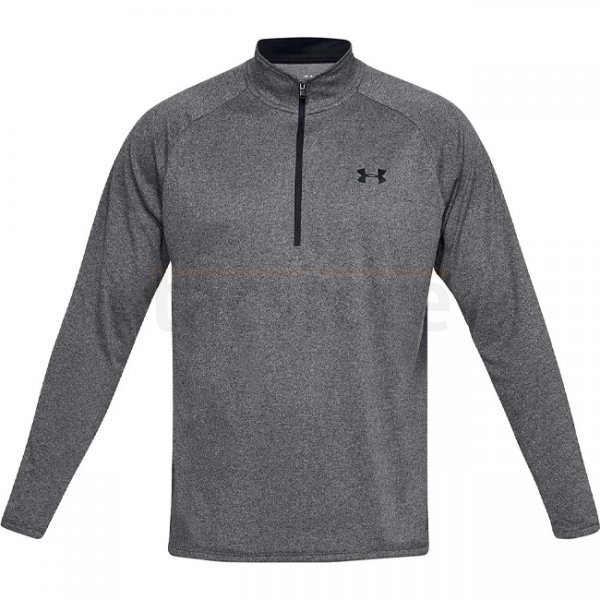 Under Armour Tech 1/2 Zip Long Sleeve - Carbon Heather - 2XL