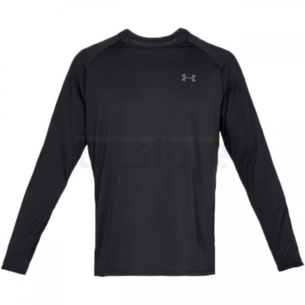 Under Armour Tech Long Sleeve - Black - XS