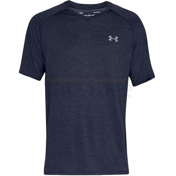 Under Armour Tech V-Neck Short Sleeve - Blue - 4XL - Regular