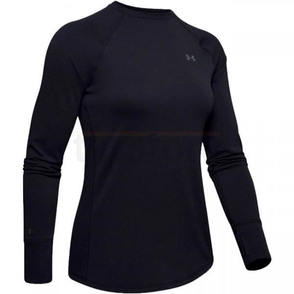 Under Armour Womens ColdGear Base 2.0 Crew - Black - 2XL